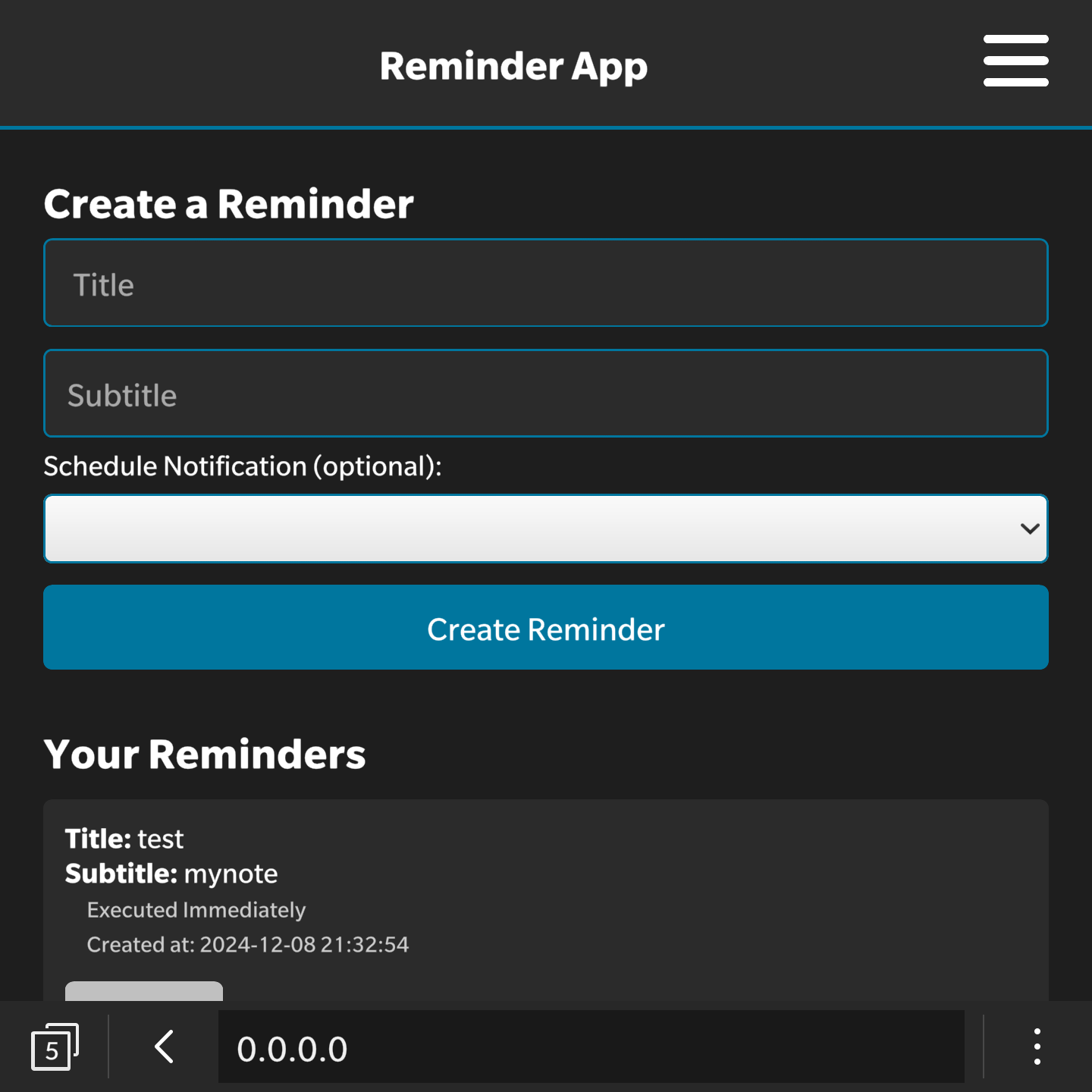 BB10 Reminders